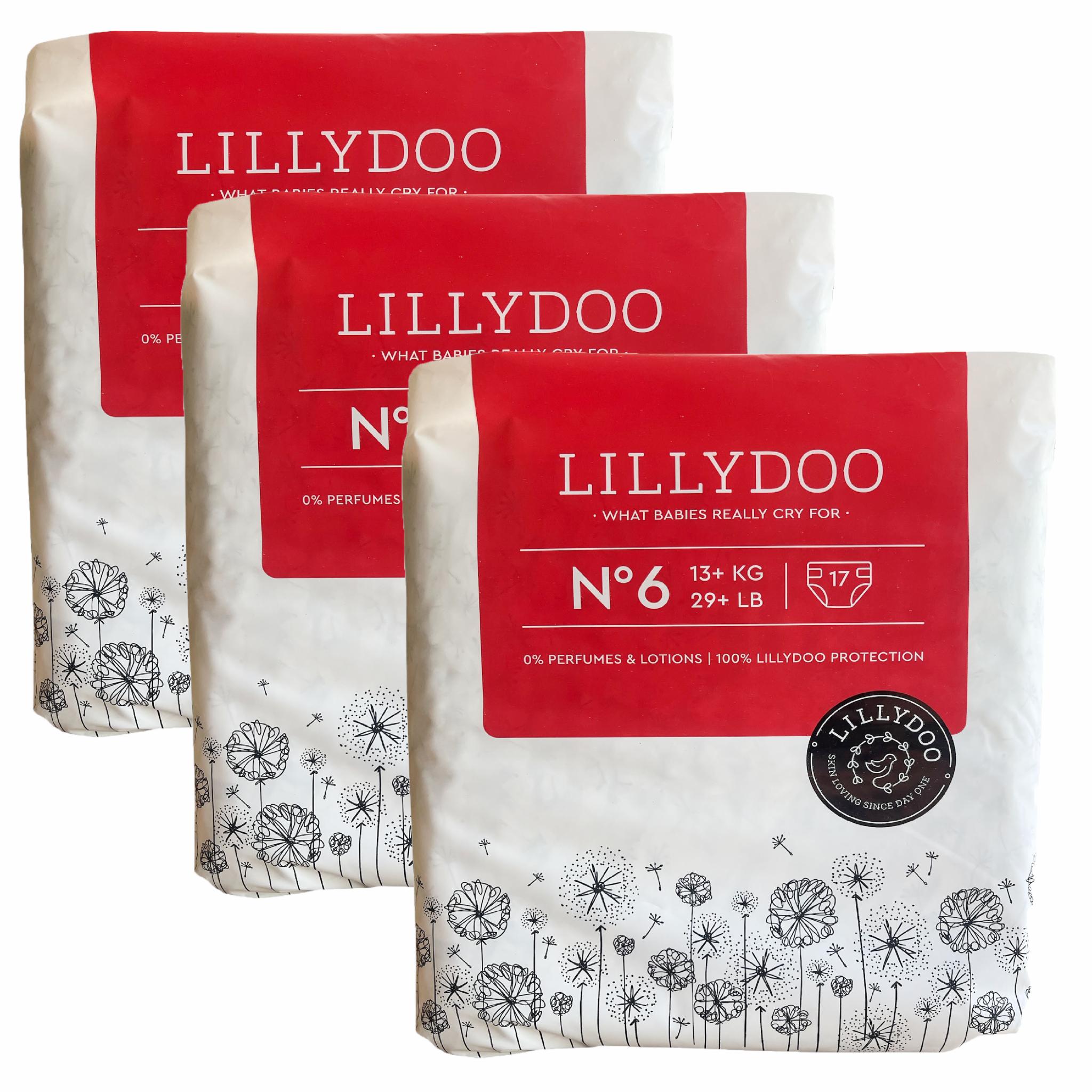 Підгузки Lillydoo 6 13+ кг 51 шт (104814547)