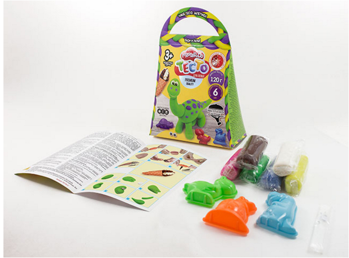 Набір для ліплення Master-Do тісто та формочки Dankotoys (TMD-04-05)