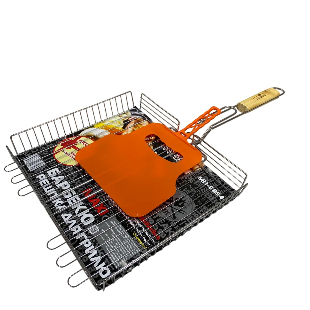 Решітка-гриль з віялом Stenson MH-0854 68х36х32х5 см