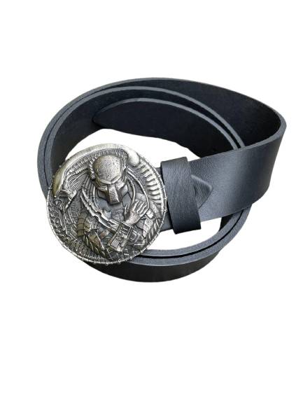 Ремінь з пряжкою Gorillas BBQ Чужий нейзильбер bb43 120 см Чорний (5265)