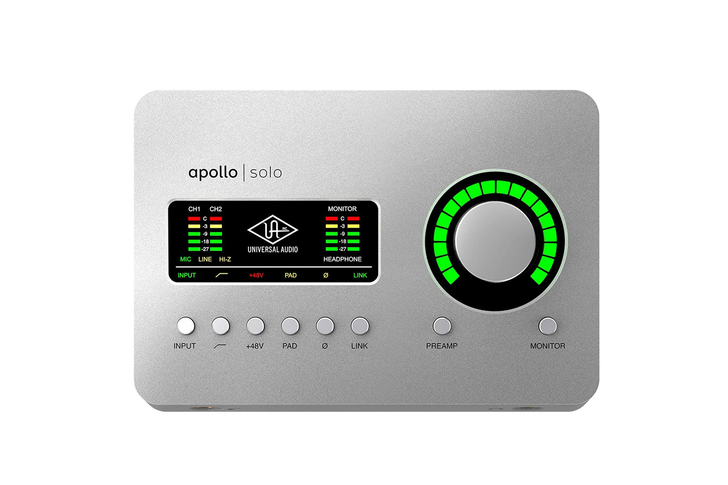 Аудіоінтерфейс Universal Audio Apollo Solo Heritage (Desktop/Mac/Win/TB3) Edition
