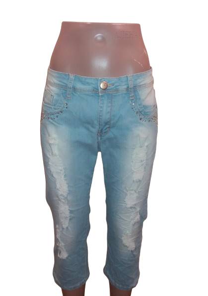 Жіночі капрі Mine 33 Блакитний (u100hub_pdjctd)