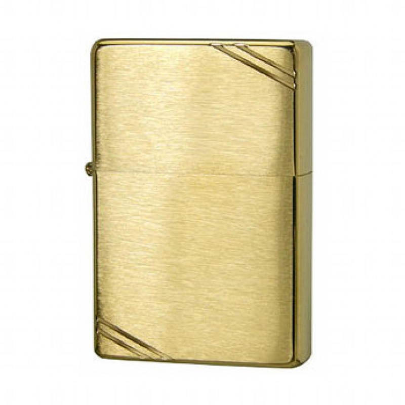 Запальничка ZIPPO Vintage Brushed Brass Gold (240)
