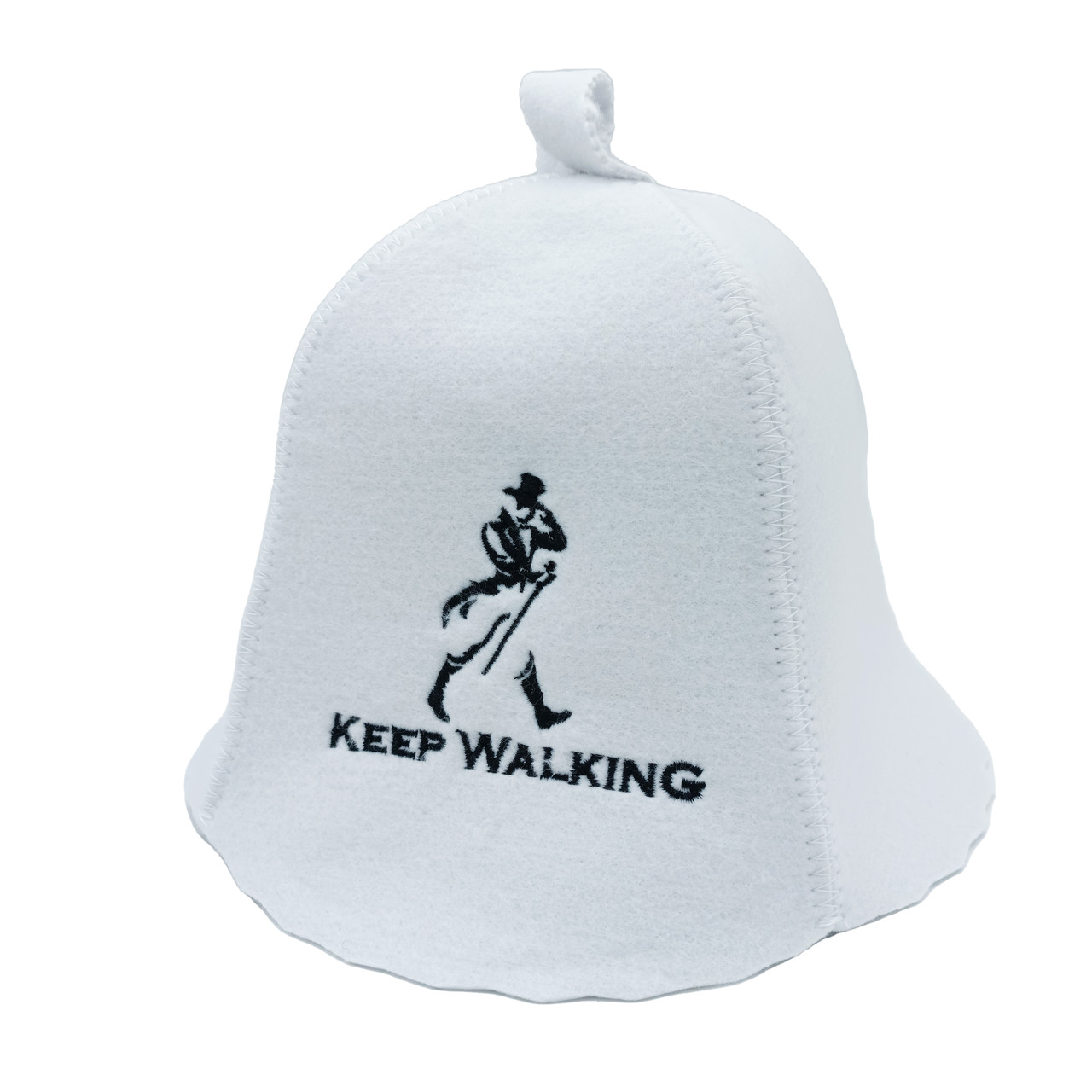 Лазнева шапка Luxyart Walker штучний фетр Оne size Білий (LA-656)