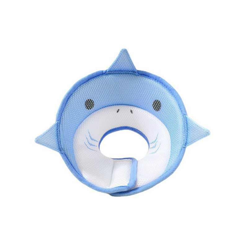 М'який комір-подушка для котів No Brand DT-613 XS Blue Shark 12484-84543