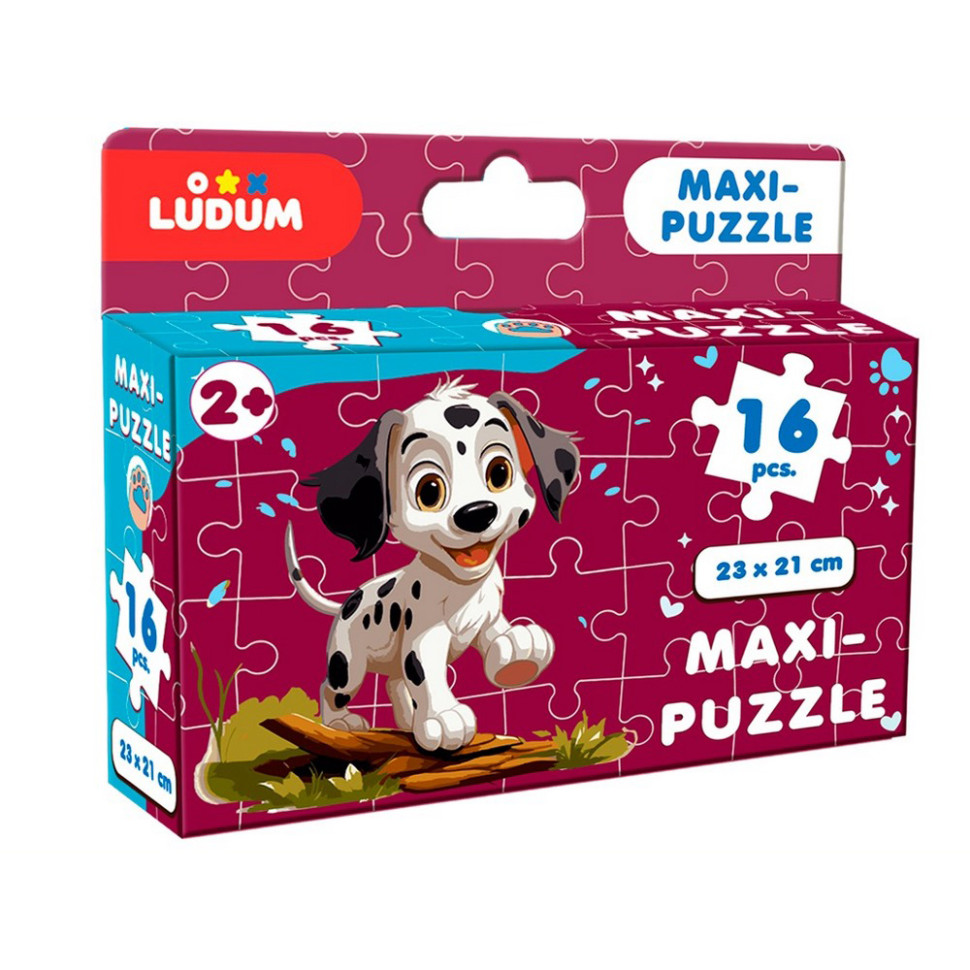 Пазл дитячий Maxi-Puzzle Песик 2 Magdum ME5032-07 16 елементів