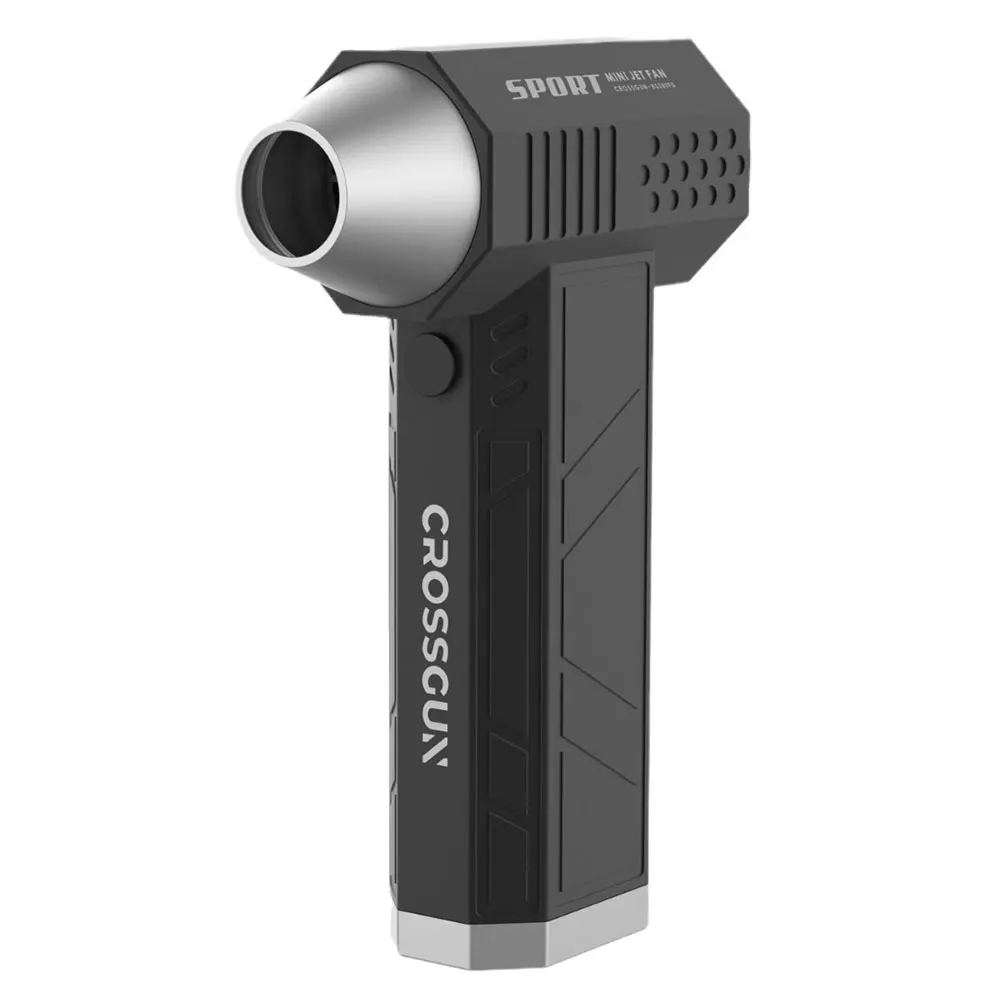 Міні-турбо вентилятор для чищення ноутбуків No Brand Crossgun 12V 1500мАг 120000об/хв Чорний (2307058551)