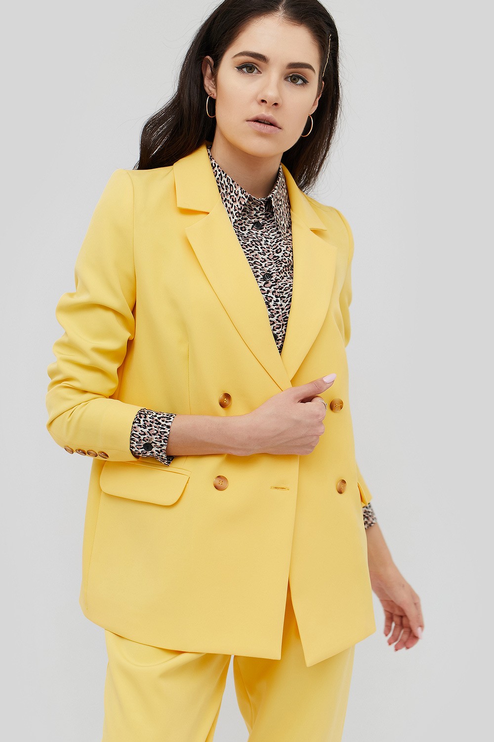 Жакет CARDO LUCAS XS(42) Жовтий (CRD1906-0032-XS)