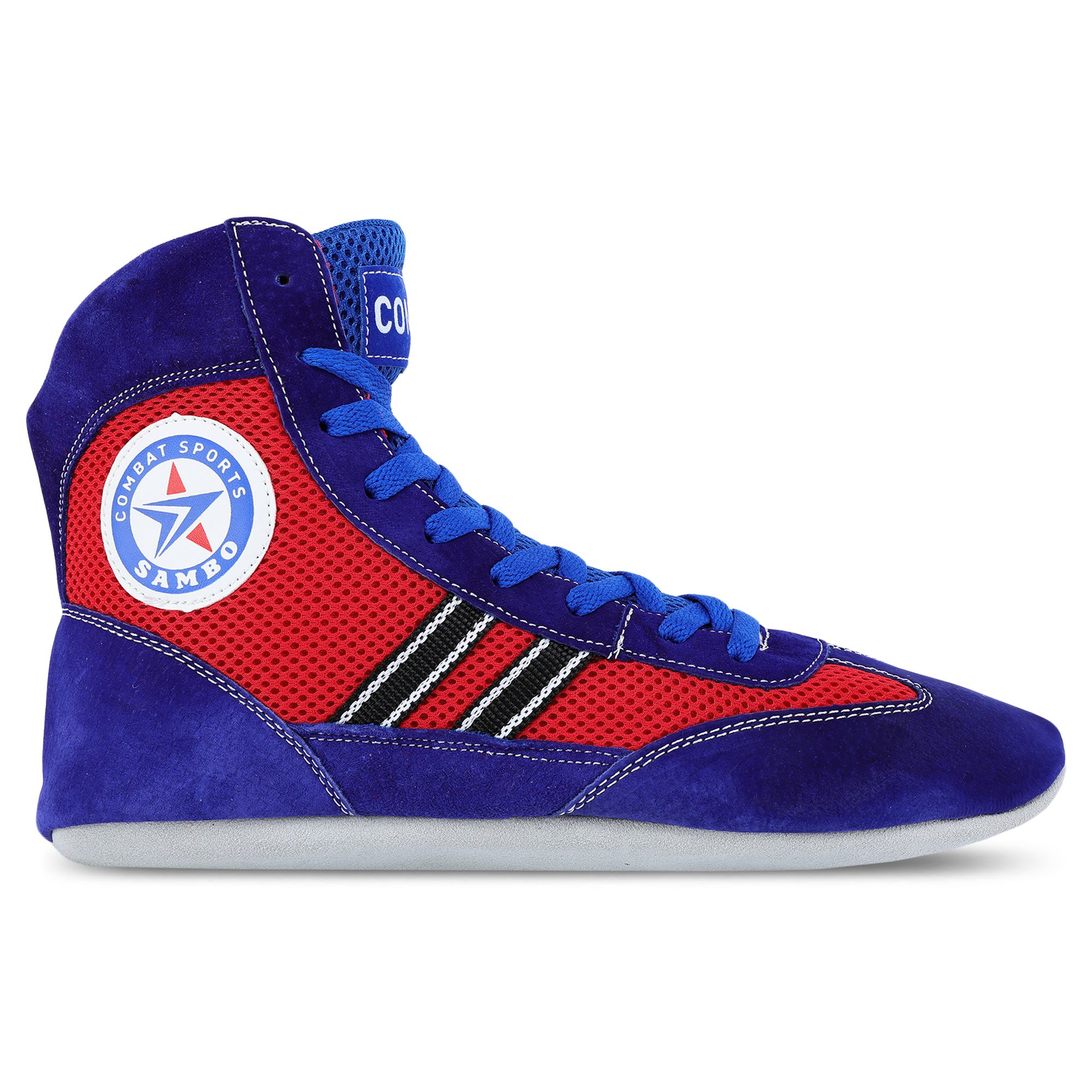 Борцівки для самбо SP-Sport YX-2623 39 Синьо-червоний