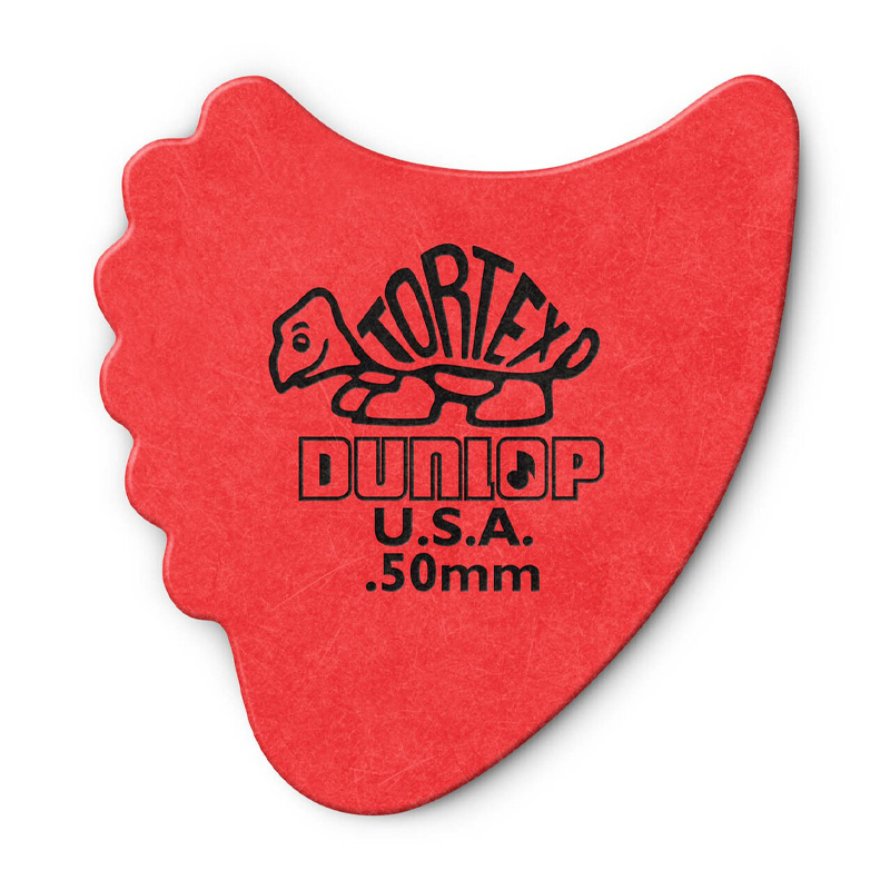Медіатори Dunlop 4141-0.50 Tortex Fin Pick 0.50 mm (1 шт.)