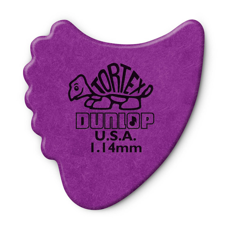 Медіатори Dunlop 4141-1.14 Tortex Fin Pick 1.14 mm (1 шт.)