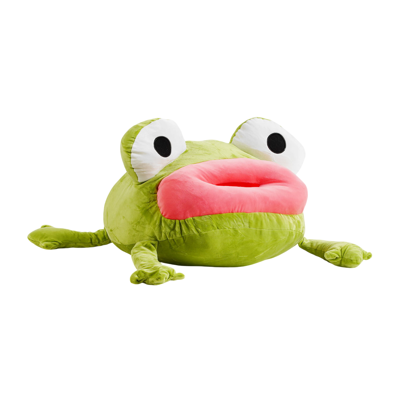 Дитяча м'яка іграшка Yufeng Губаста жаба 32 см Зелений (132313)