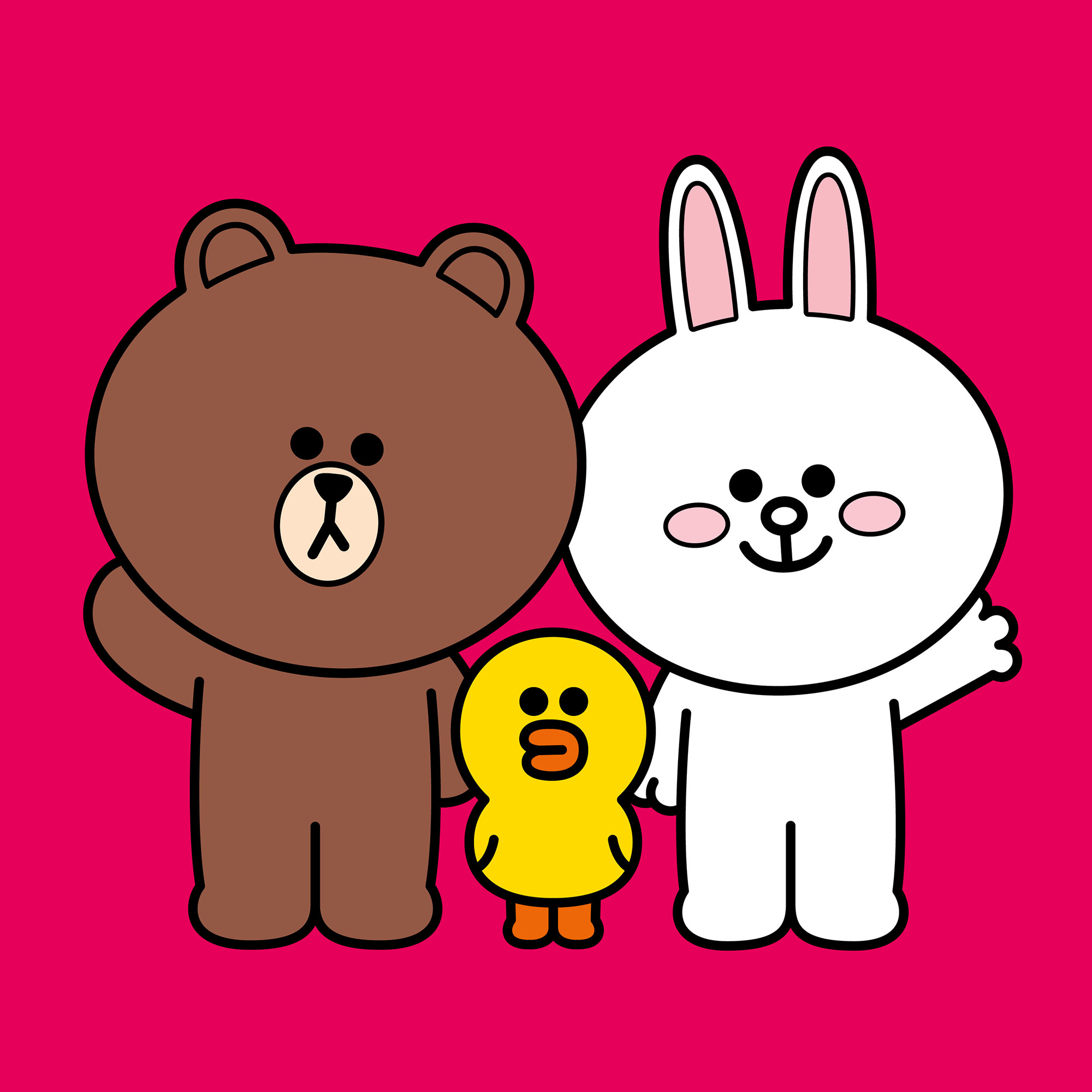 Картина за номерами Santi Лайн Френдс Браун Саллі та Коні 25х25 см Різнокольоровий (955015)