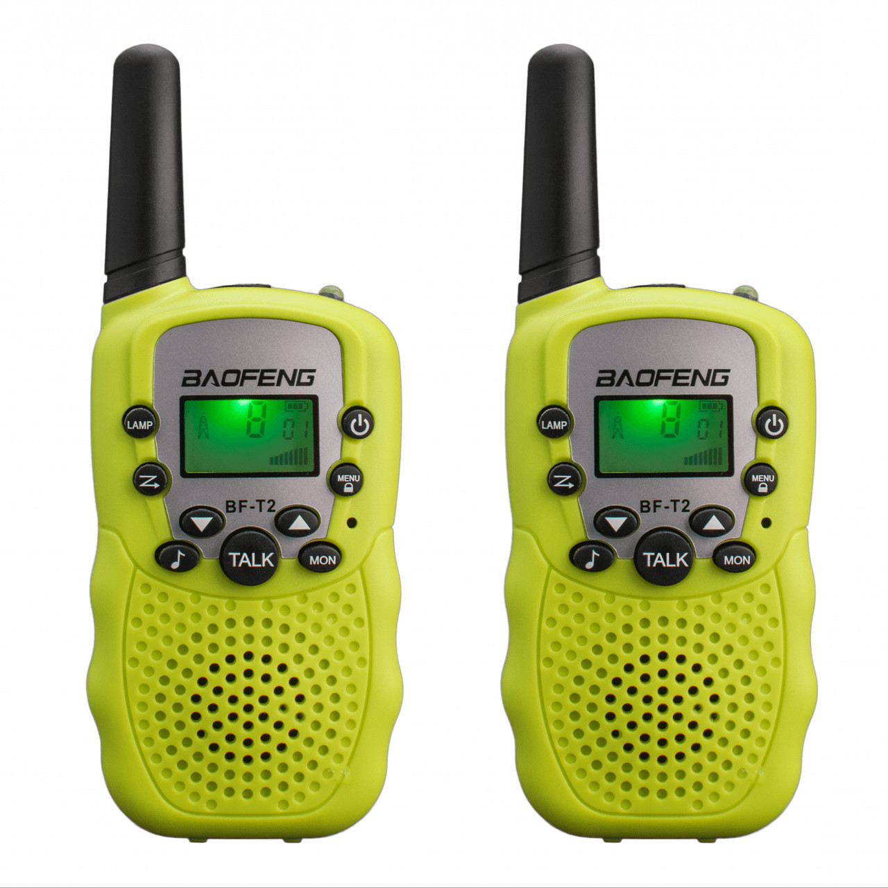 Рація Baofeng MiNi BF-T2 PMR446 2 шт Yellow (hub_np2_1496_1)