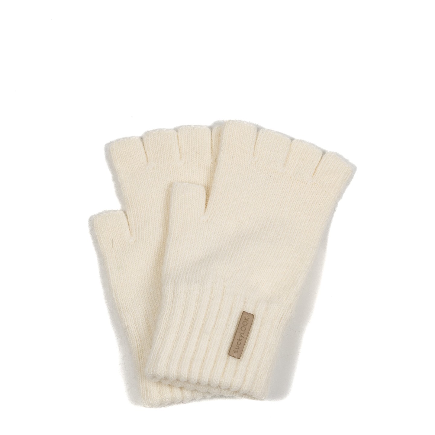 Мітенки жіночі LuckyLOOK One Size Білий Мелора 621-701