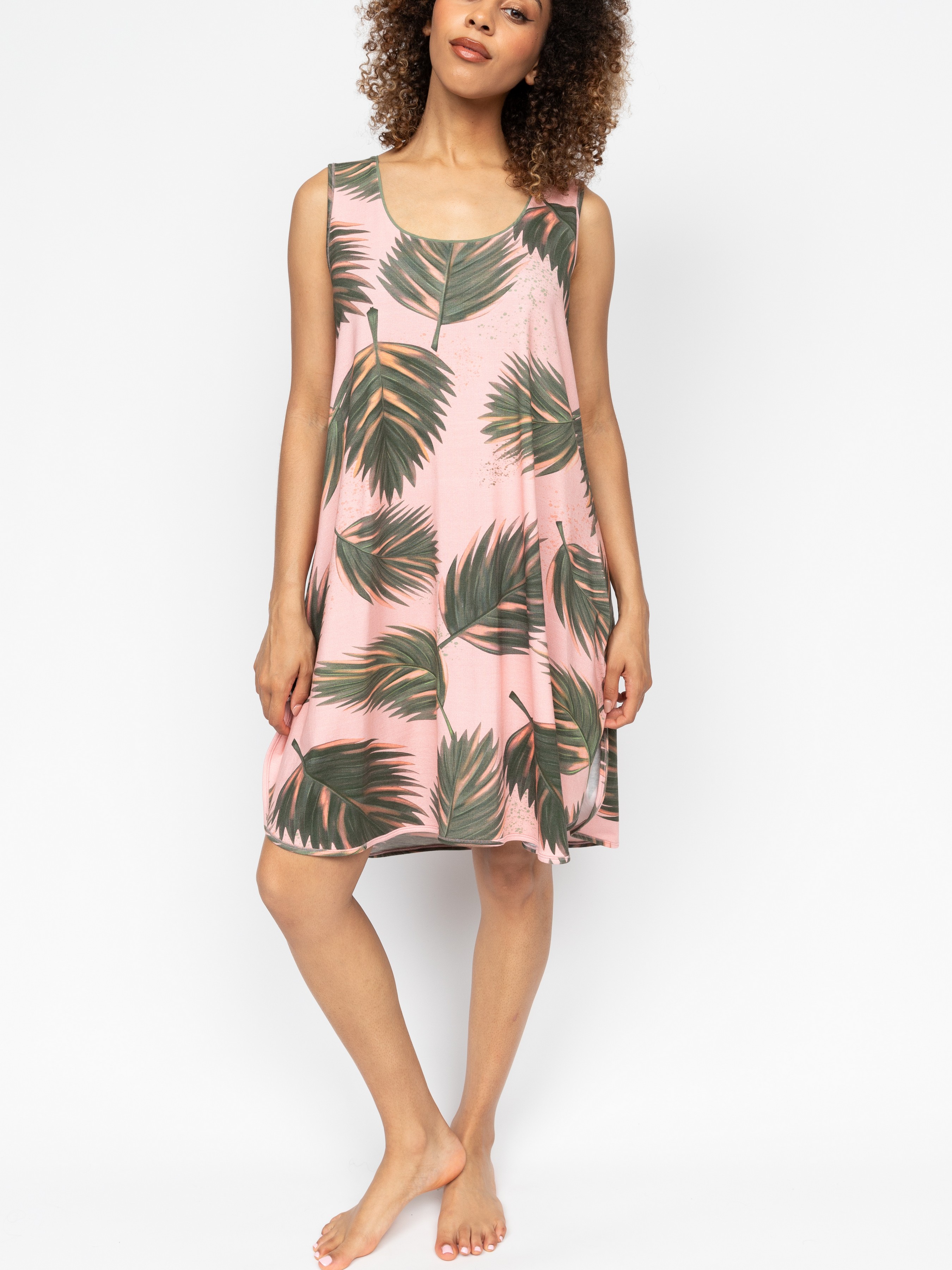 Нічна сорочка Cyberjammies Lea 0697 22/4XL Рожево-зелений (5051877561199)