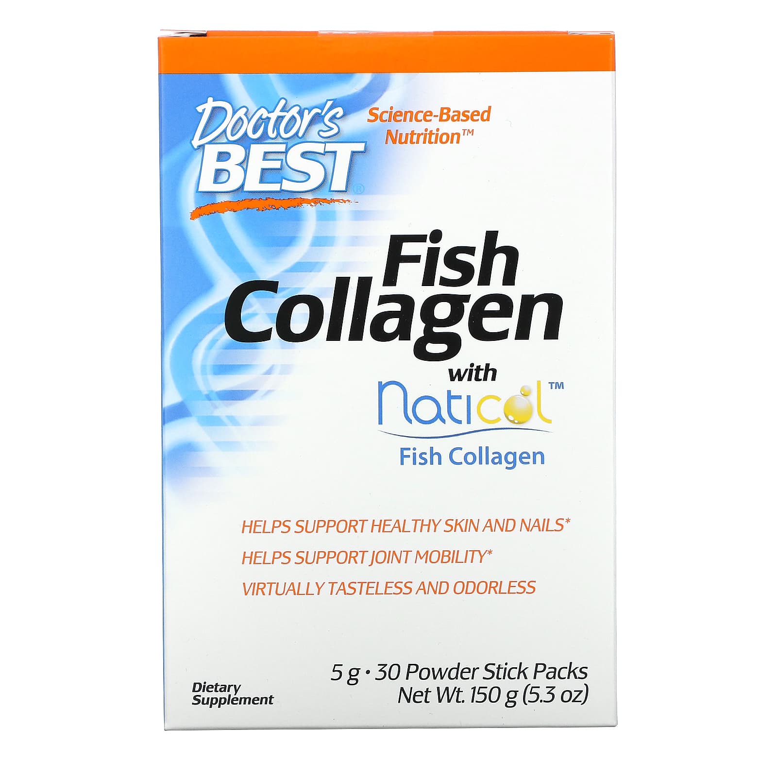 Колаген риб'ячий Doctor's Best Fish Collagen 30 шт (22019)