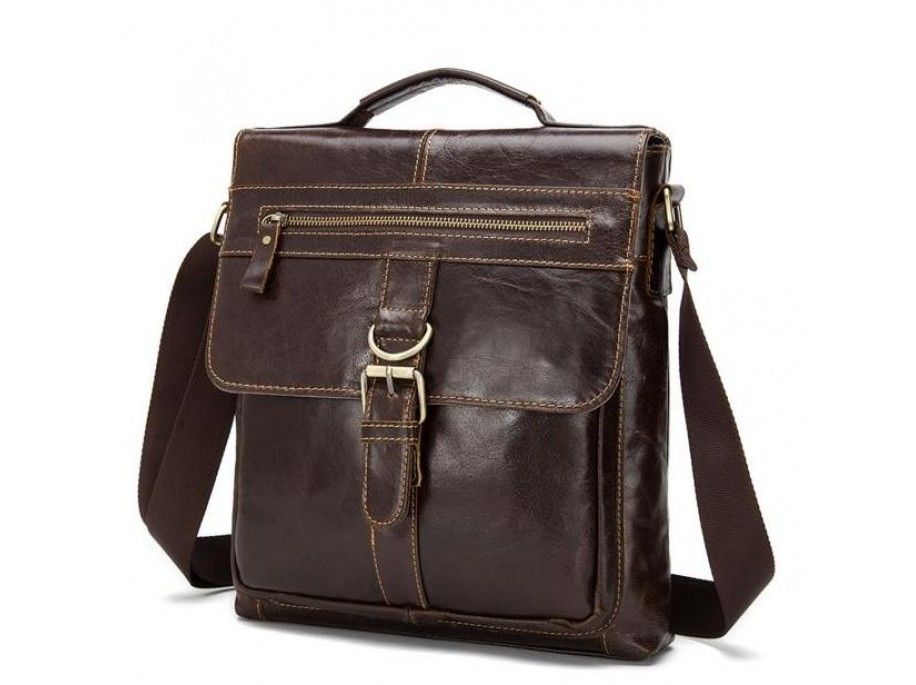 Месенджер чоловічий Vintage шкіряний Коричневий (14629)