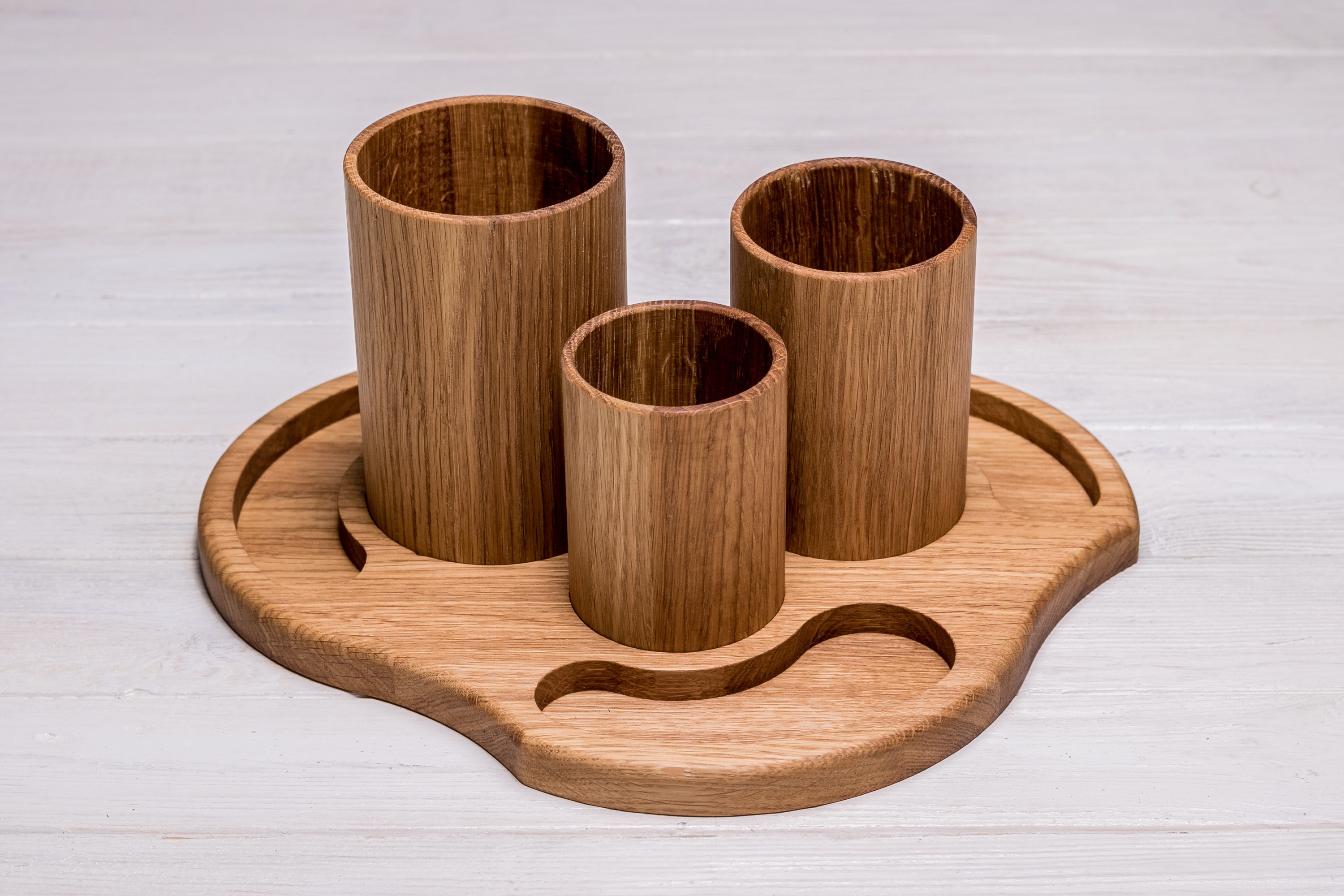 Підставка для канцелярії ecoWalnut 320х250х150 мм