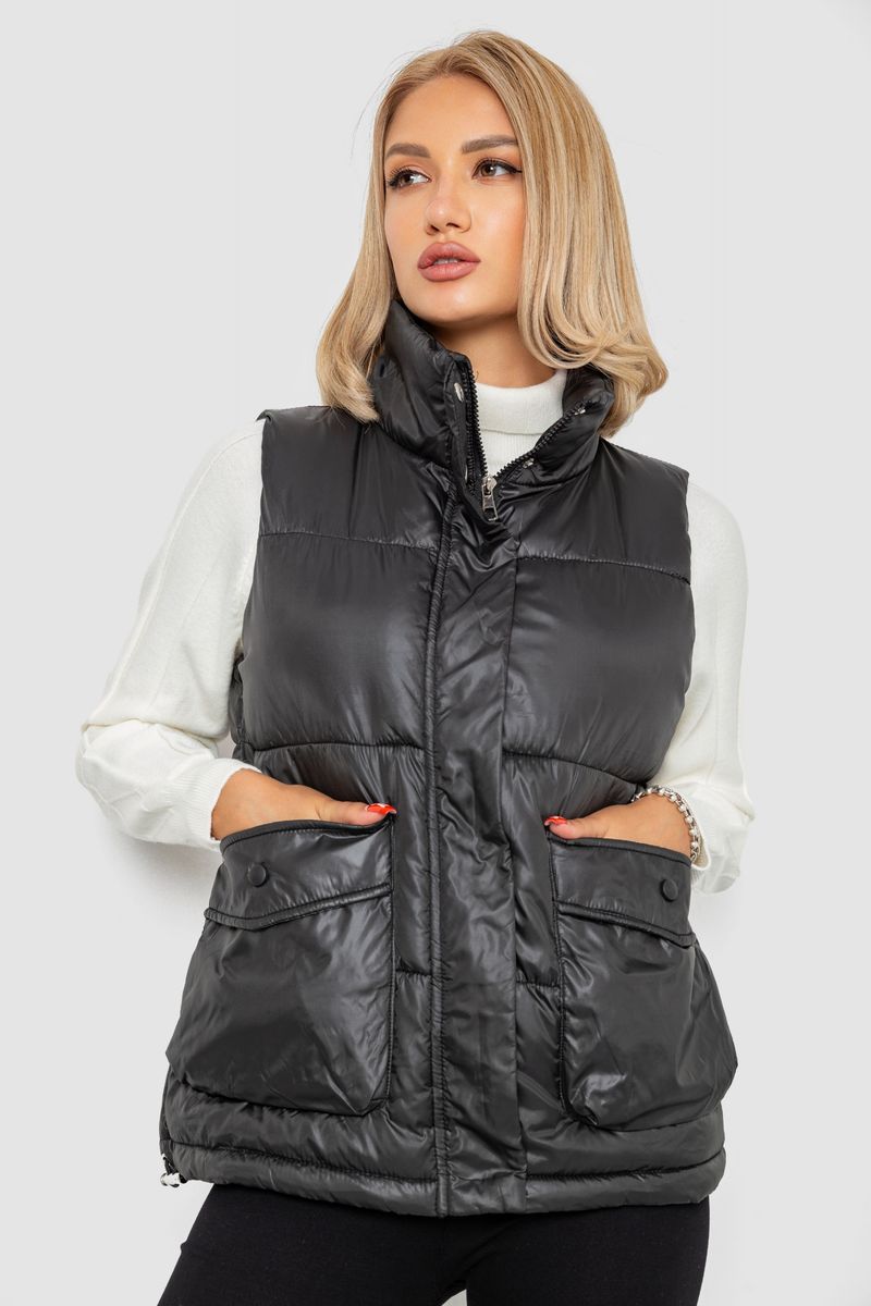 Жилет жіночий AGER Чорний 244R533 XL (111387_819109)