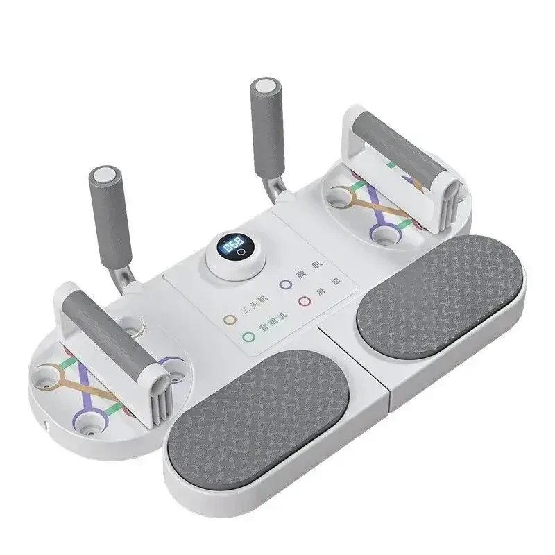 Дошка для віджимань із упорами RIAS JT-999-1 з таймером Grey