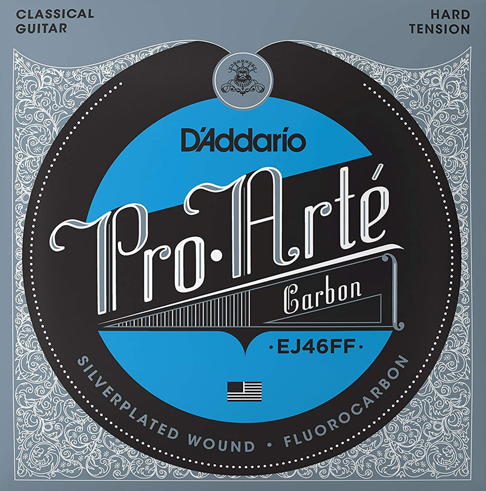 Струни для класичної гітари D'Addario EJ46FF Classic Silverplated Wound Fluоrocarbon Hard Tension