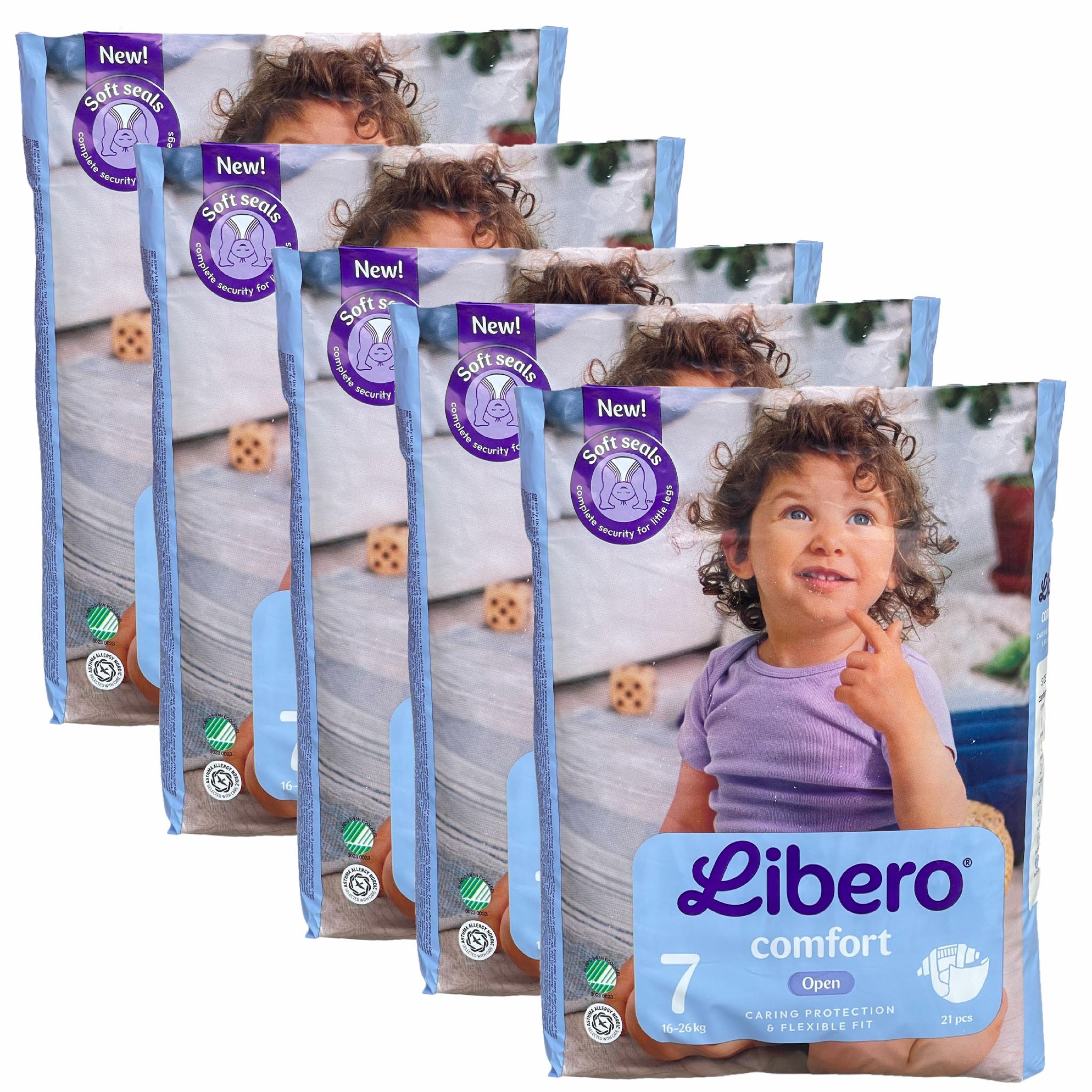 Підгузники Libero Comfort 7 16-26 кг 105 шт (108728690)