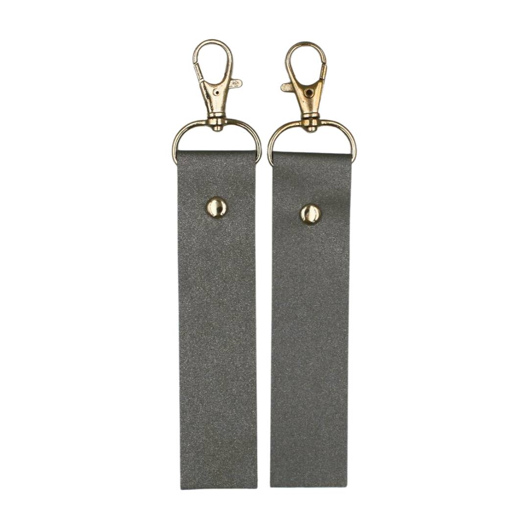 Брелок-флікер світловідбиваючий Добра казка 14 см 2 шт Сірий (FT455480081585851)