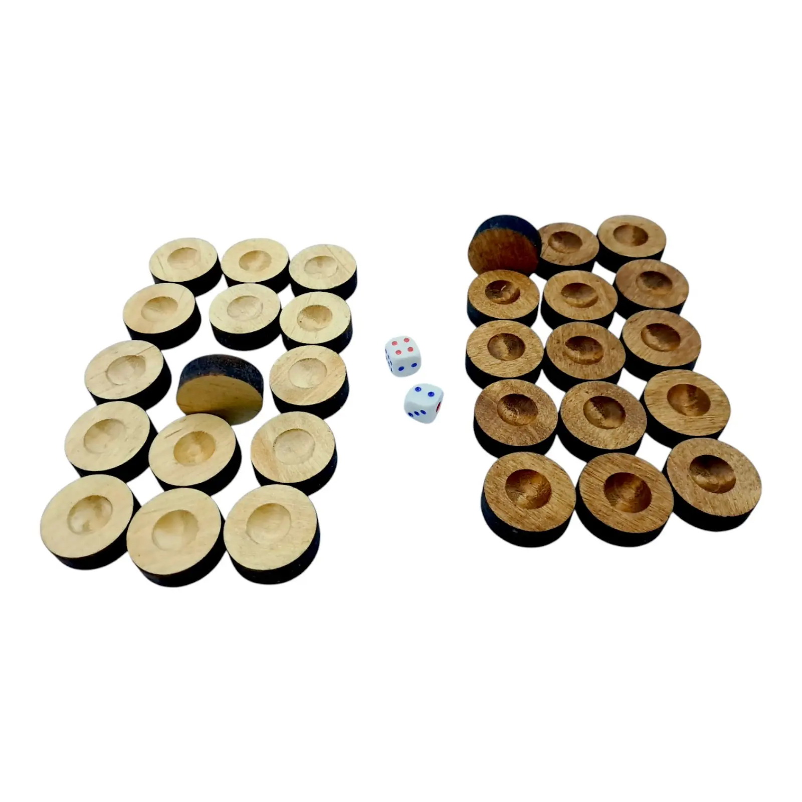 Набір для нард DUKE 28х10 мм Різнокольоровий (DN36035)