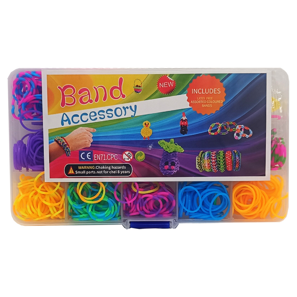 Набір для плетіння браслетів Bambi Band Accessory Різнокольоровий (AC713 )