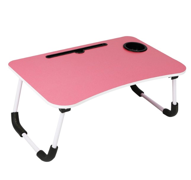 Столик  складний для ноутбука та планшета No Brand MT Displays 60х40х29 см Рожевий (2104618586)