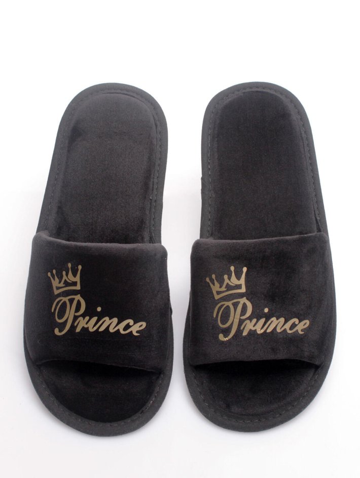 Домашні капці Family Story Флекс Prince Чорний 34-35 (uf20-35e-048g)