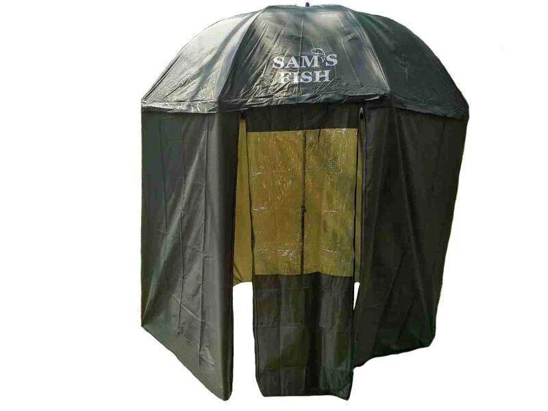 Парасолька намет для риболовлі SF23775 Хакі Sams Fish