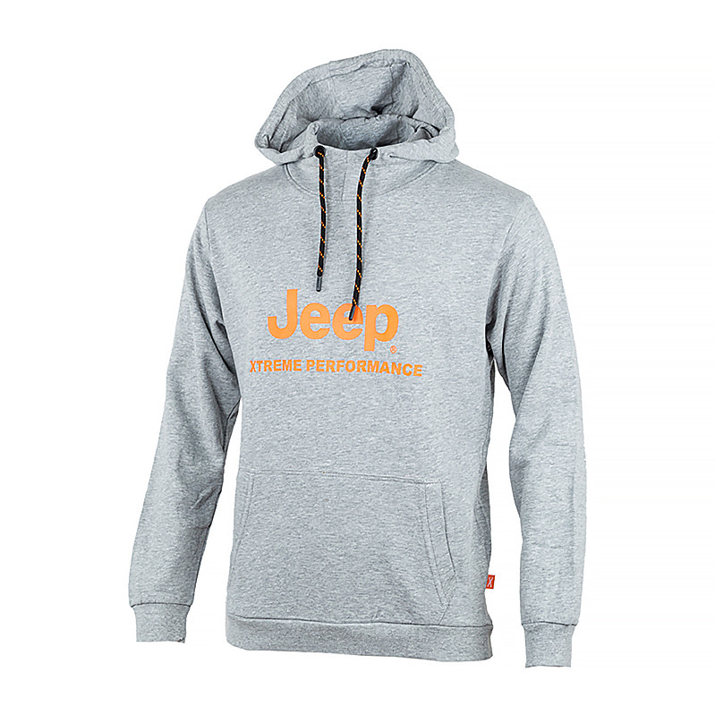 Худі чоловічий Jeep Hooded Sweatshirt Xtreme Performance Print S Сірий (O102626-J875)