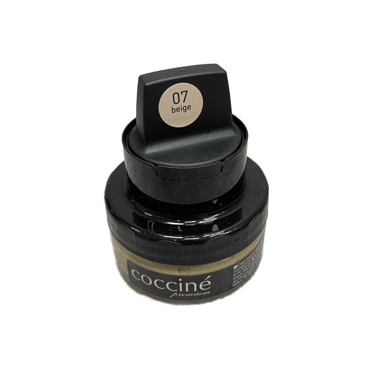 Крем для взуття з губкою Coccine Cream Elegance Бежевий 50 мл 2088