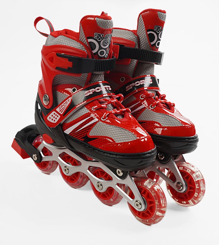 Роликові ковзани Best Roller 426-S PVC 29-33 Червоний (173850)
