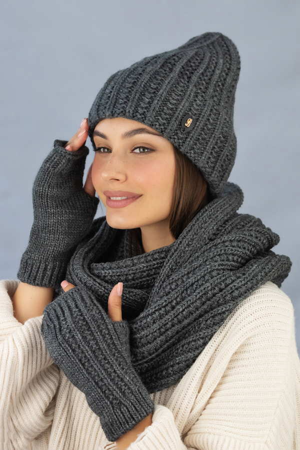 Комплект Braxton Юна 56-59 Темно-сірий (5300-38)