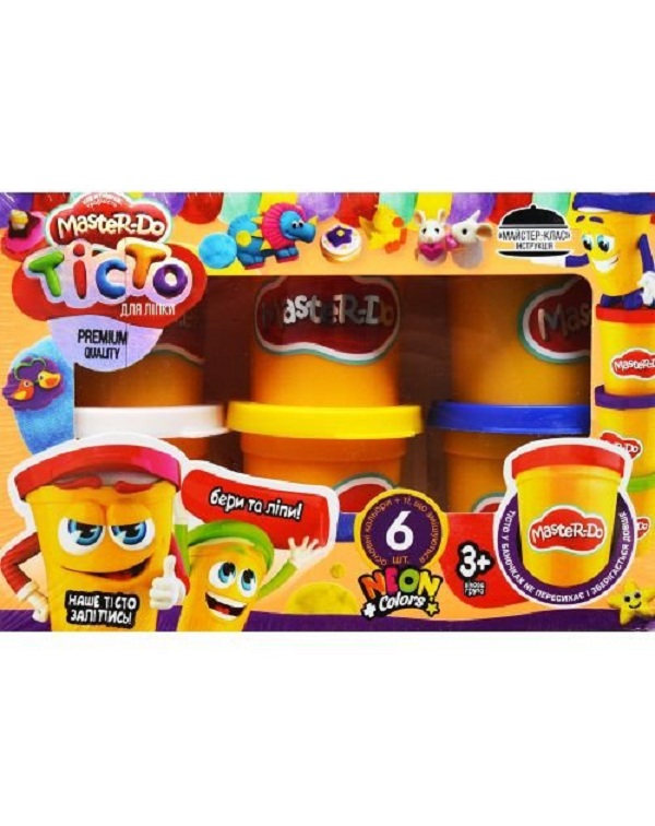 Тісто для ліплення Danko Toys Master Do Різнокольоровий (8124DT)