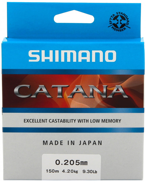 Лісочка Shimano Catana 150м 0.205мм 4.2кг/9lb (2266-75-74)