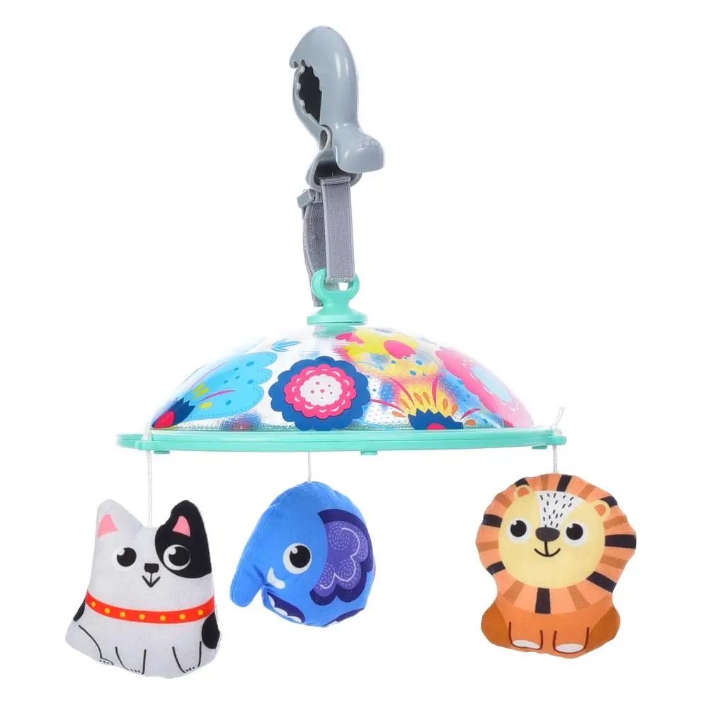 Карусель мобіль Hola 3 текстильні підвіски White with blue (122987)