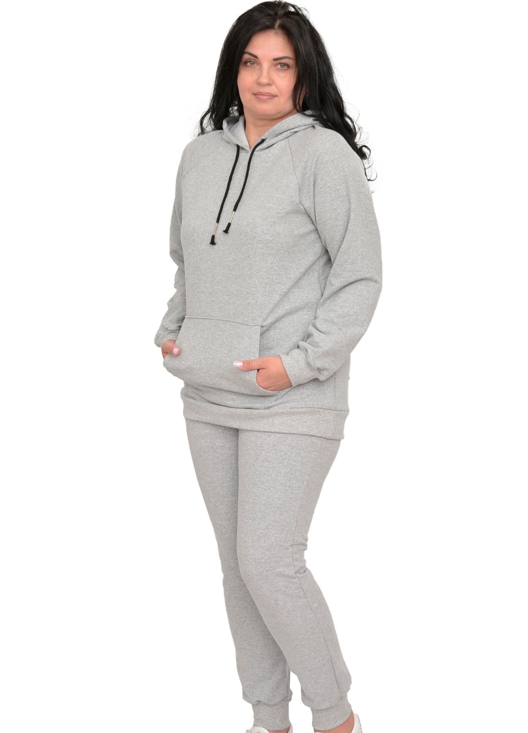 Спортивний костюм жіночий Жемчужина Стилей 24402 60-62 Сірий (13338)