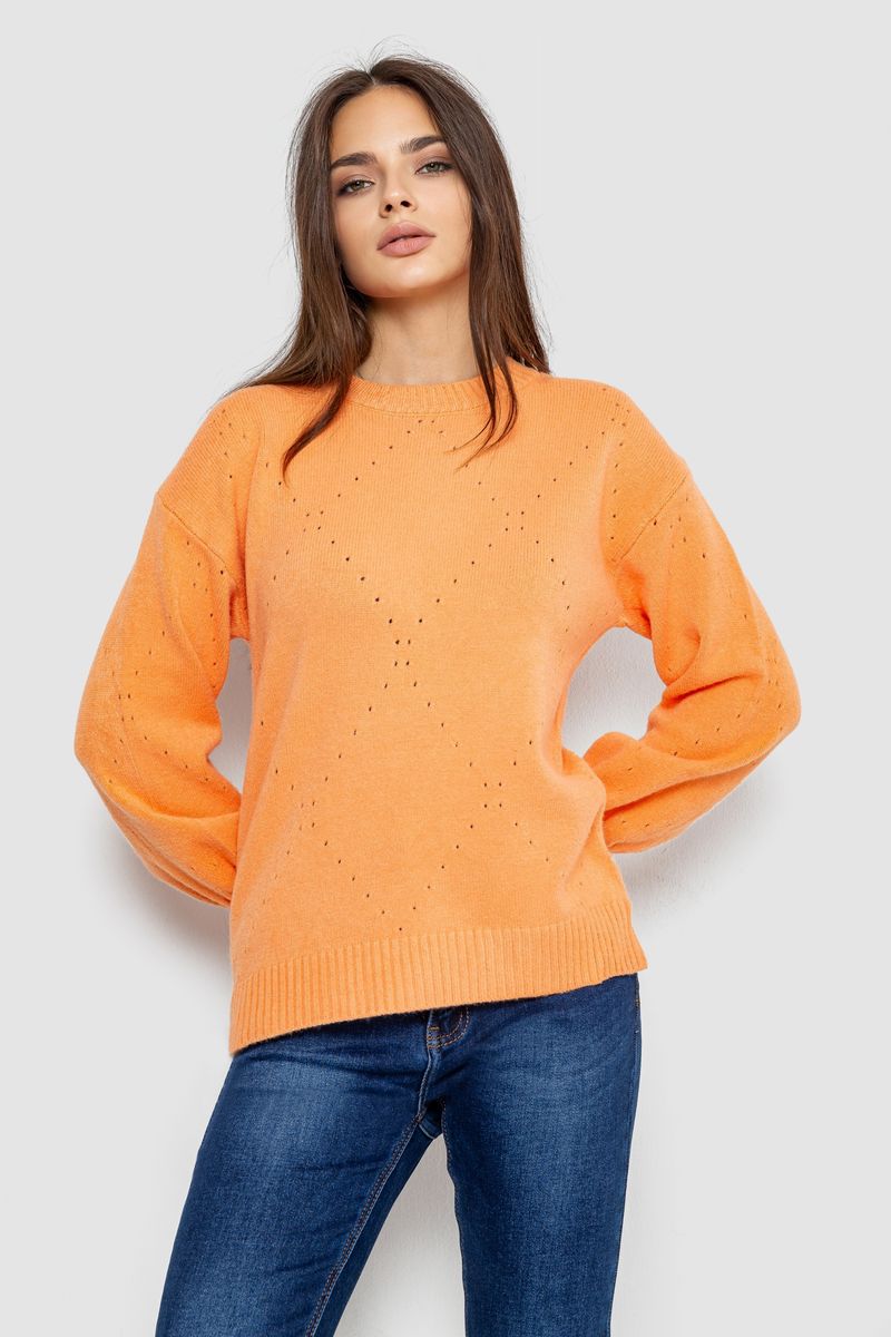 Светр жіночий AGER Помаранчевий 244R2026-8 S-M (113319_825774)