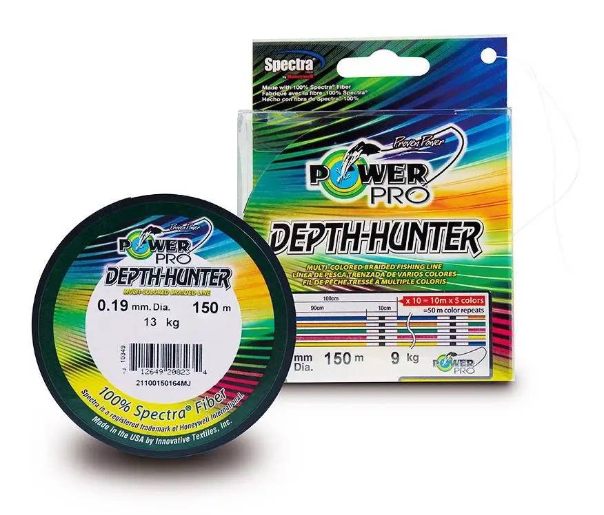 Шнур Power Pro Depth-Hunter Multi Color 1600m 0.19mm 28.6lb/13.0kg (1013-2266.78.64)