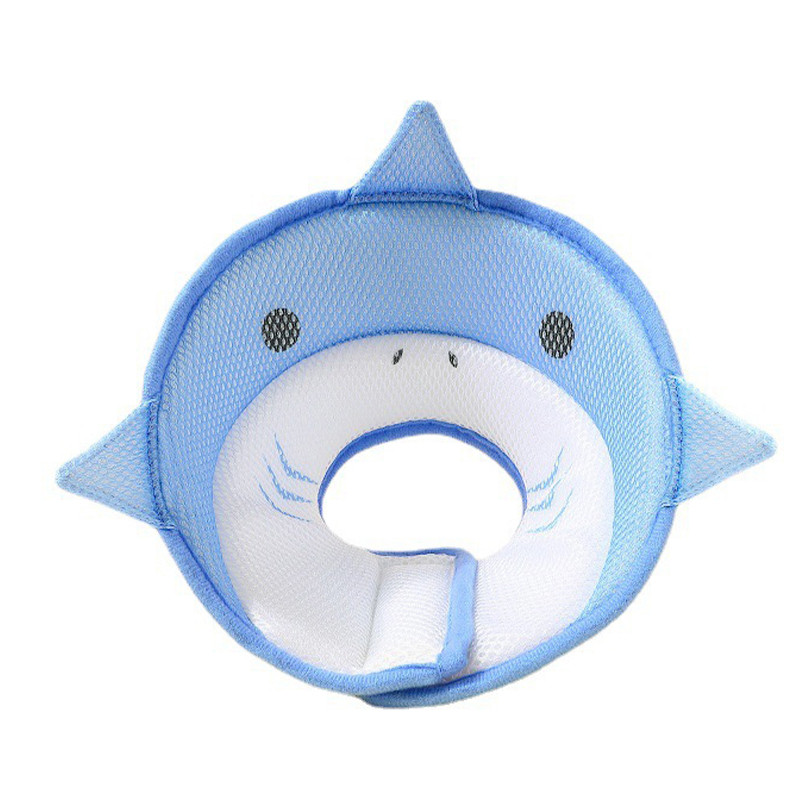 М'який комір-подушка для котів No Brand DT-613 M Blue Shark 12484-84541