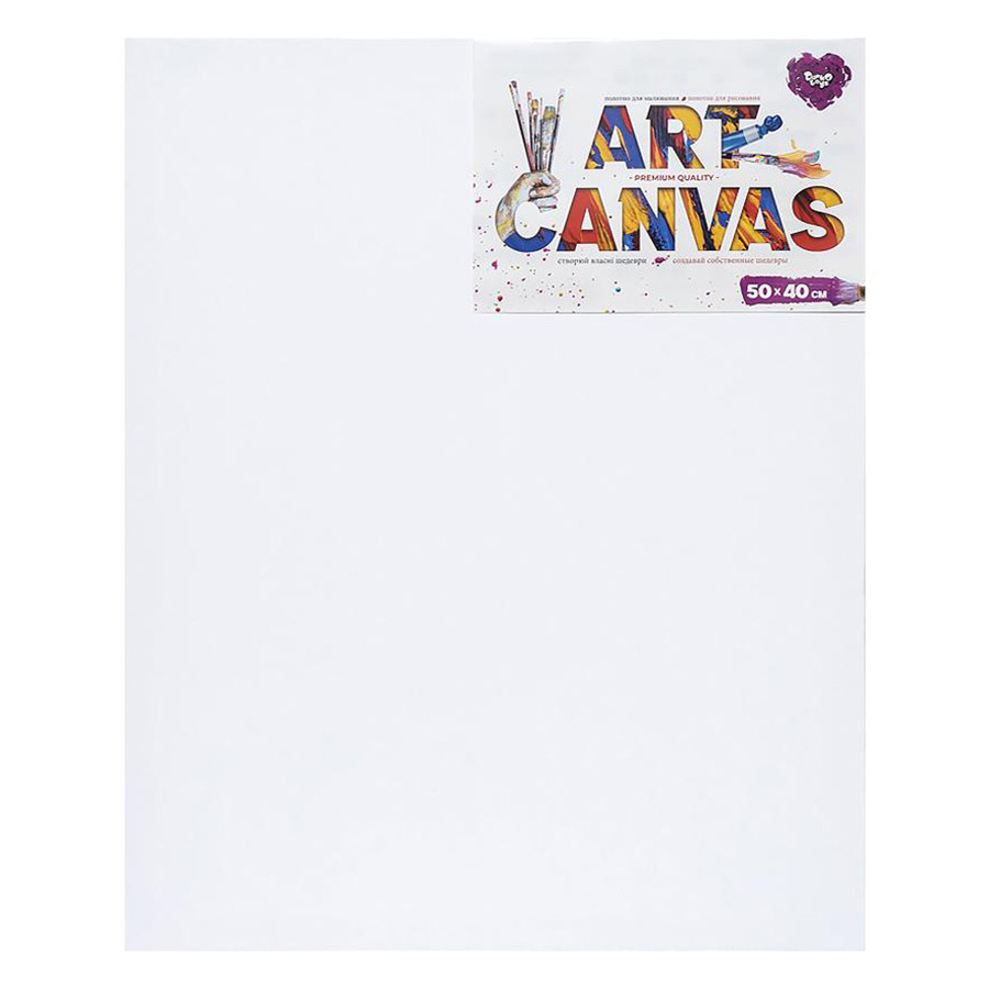 Полотно для малювання Art Canvas Danko Toys AC-50х40 50х40 см