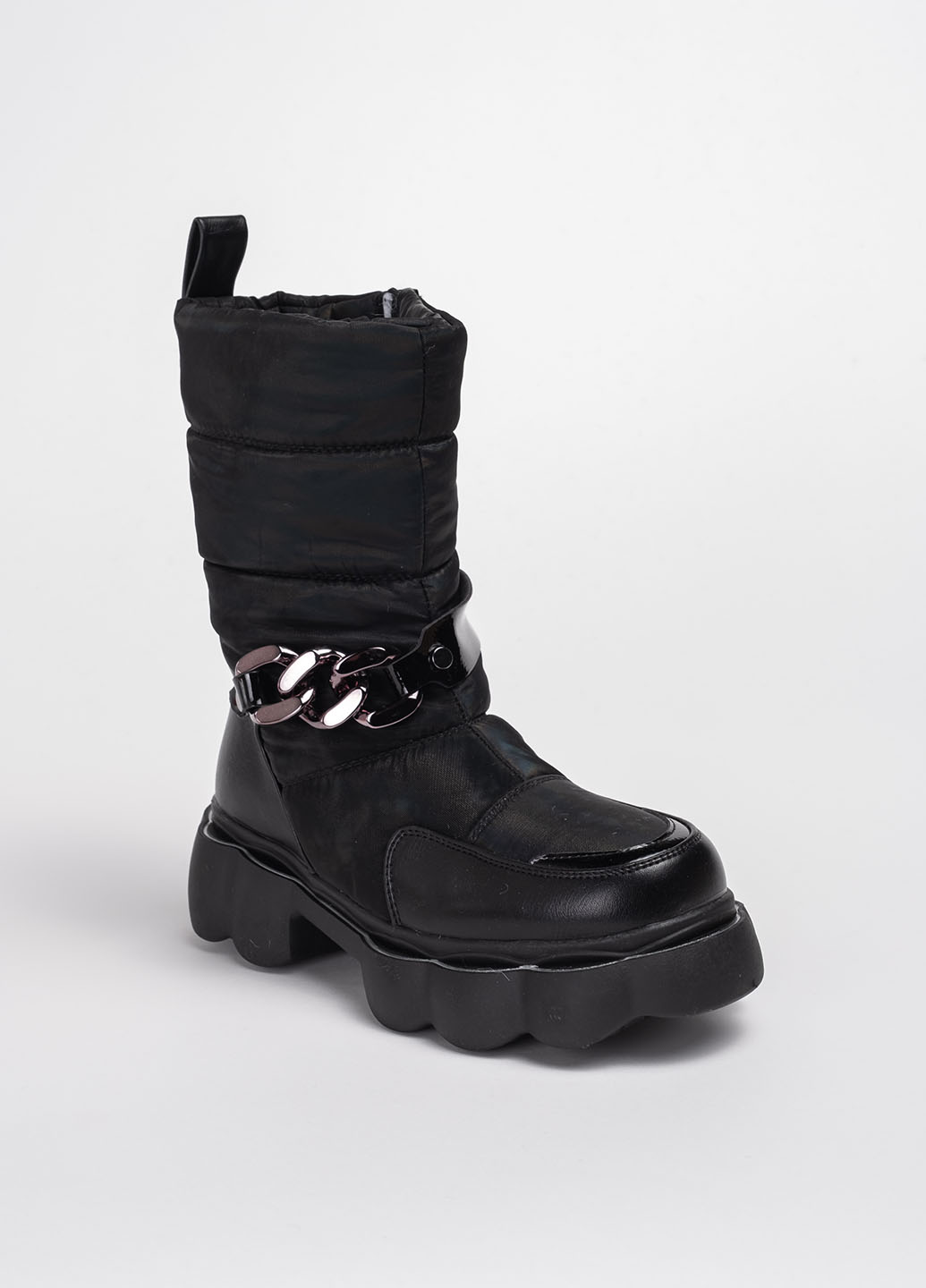 Дутики дитячі 342069 Fashion 36 (23,5 см) Чорний