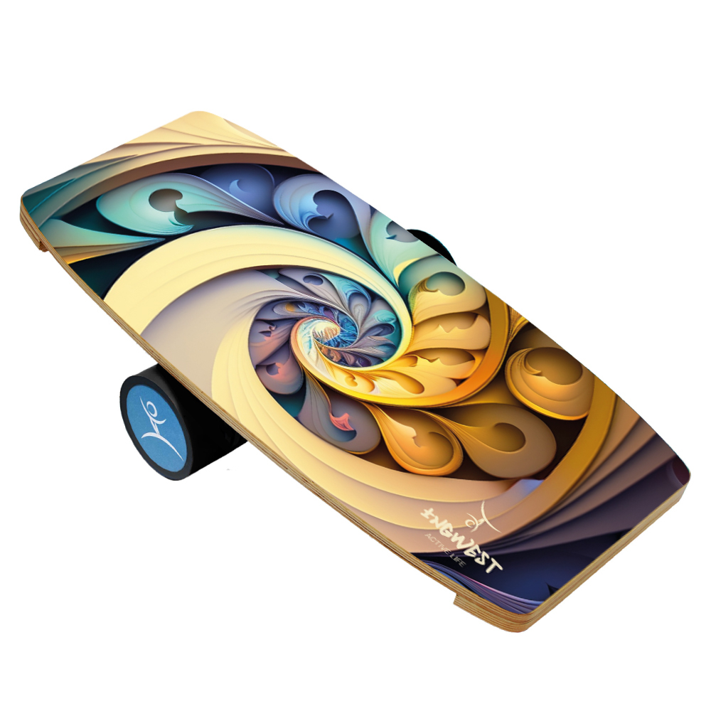 Баланс борд InGwest Spiral CL з прогумованим ролером