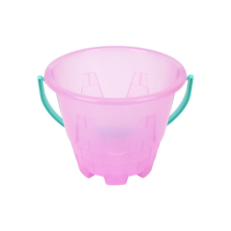 Дитяча іграшка Відерце ТехноК 0082TXK об'єм цебра 1,8 л Рожевий