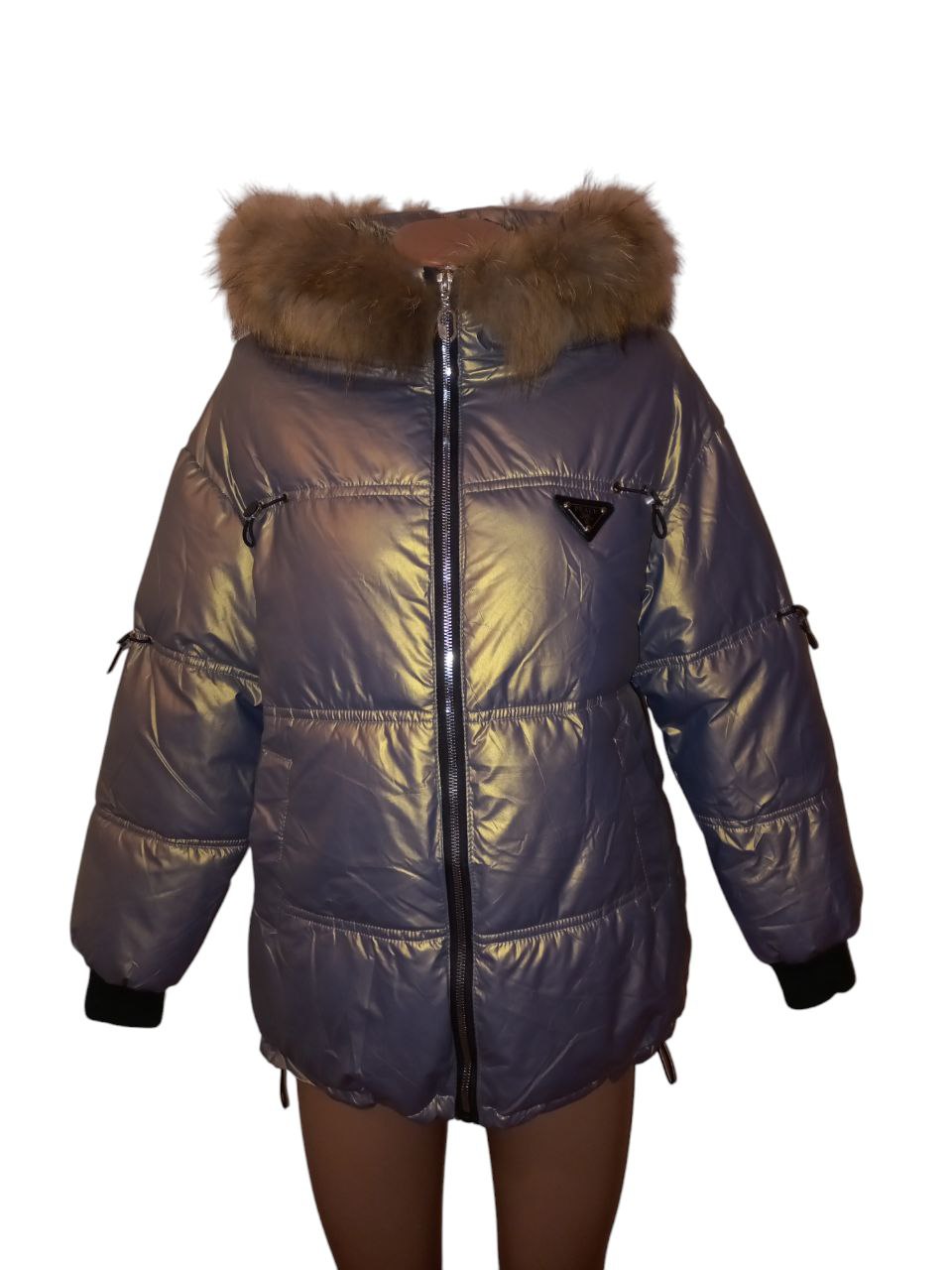 Курточка жіноча ASYML 44 Золотистий (hub_nv3b6k)