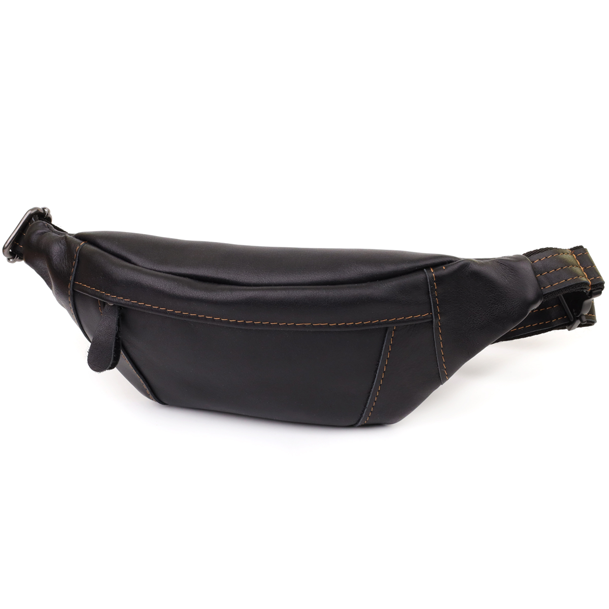 Сумка-бананка SHVIGEL 23125 34х12х4 см Чорний